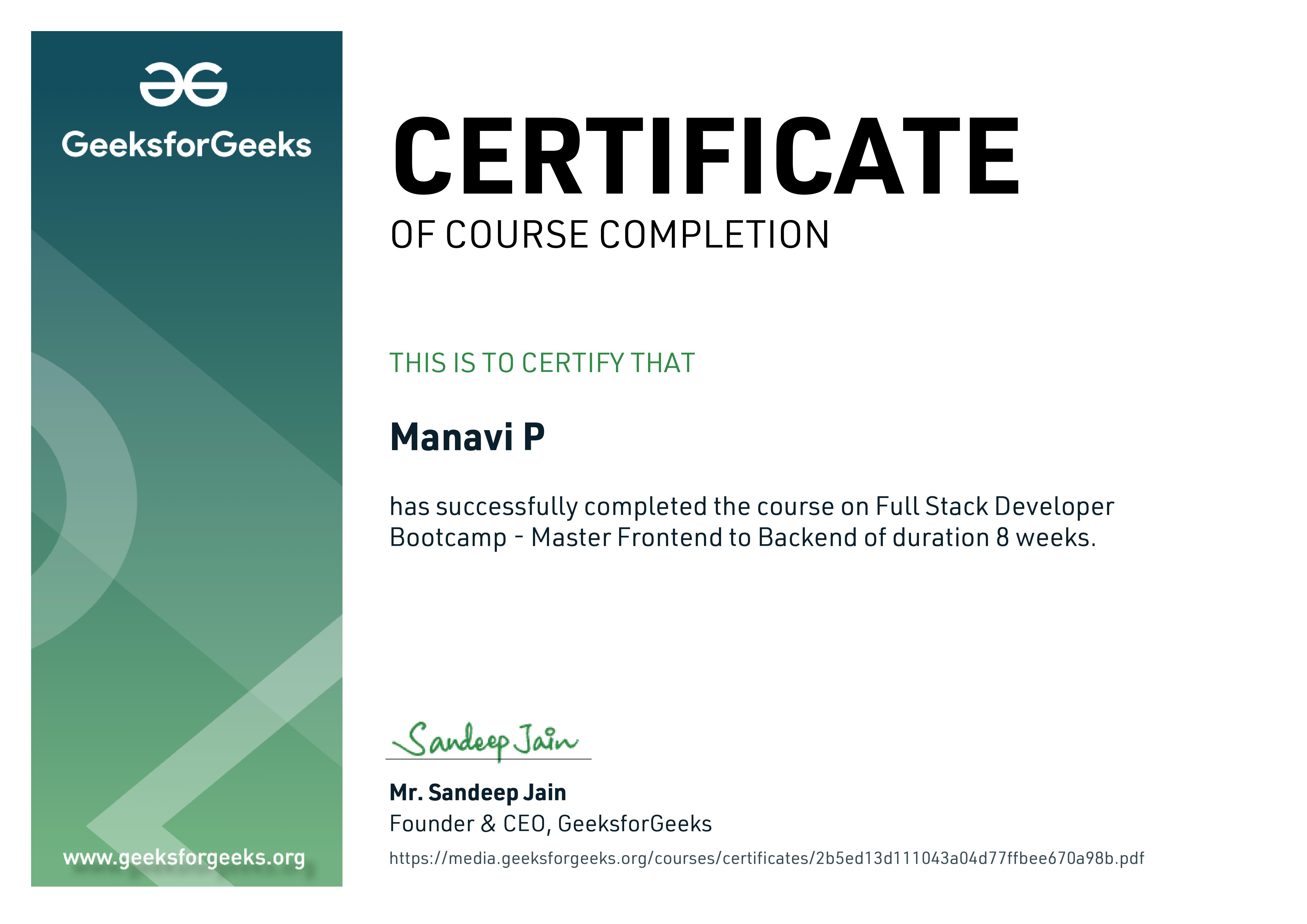 Certificate 4